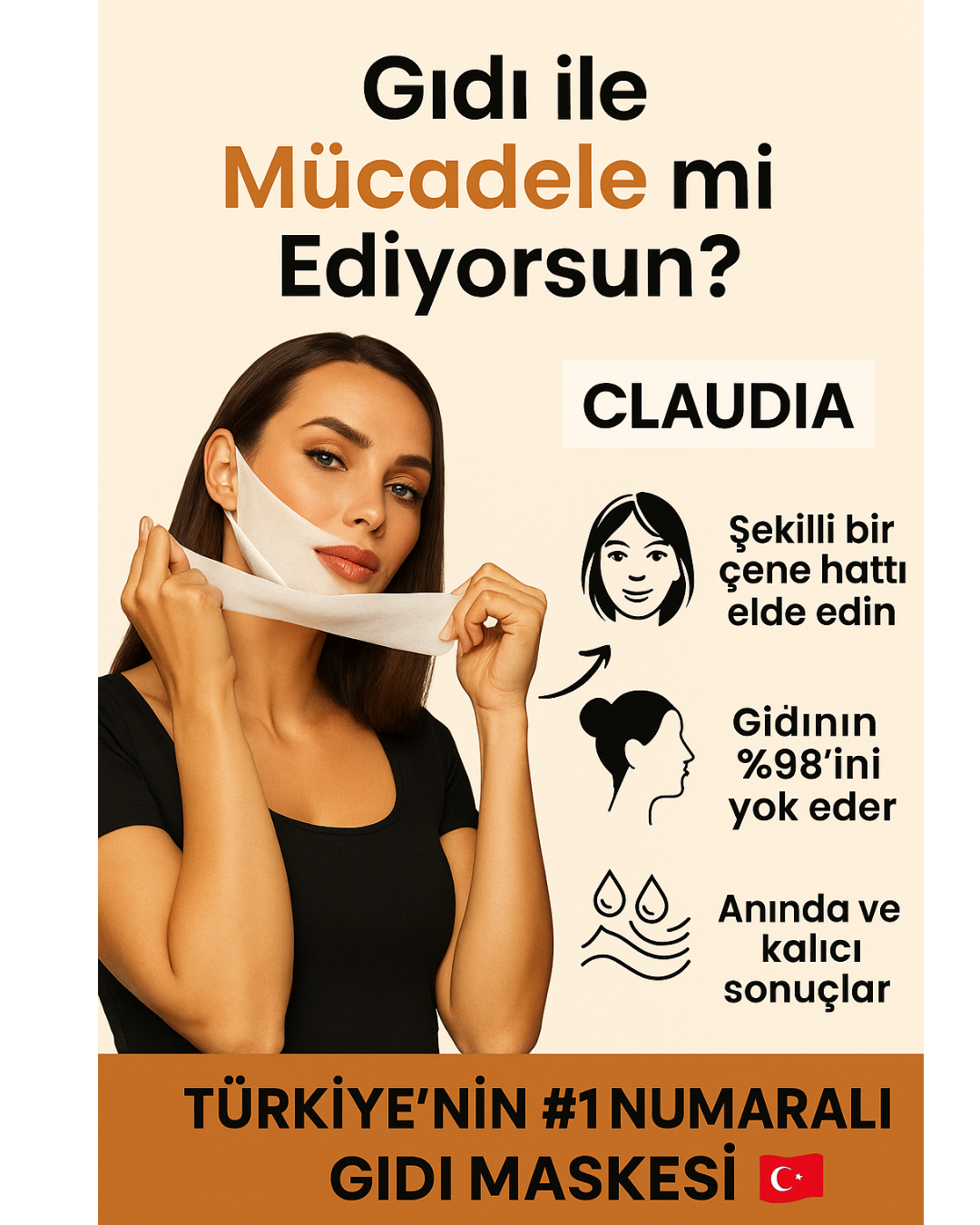 CLAUDIA™ Lift Maskesi